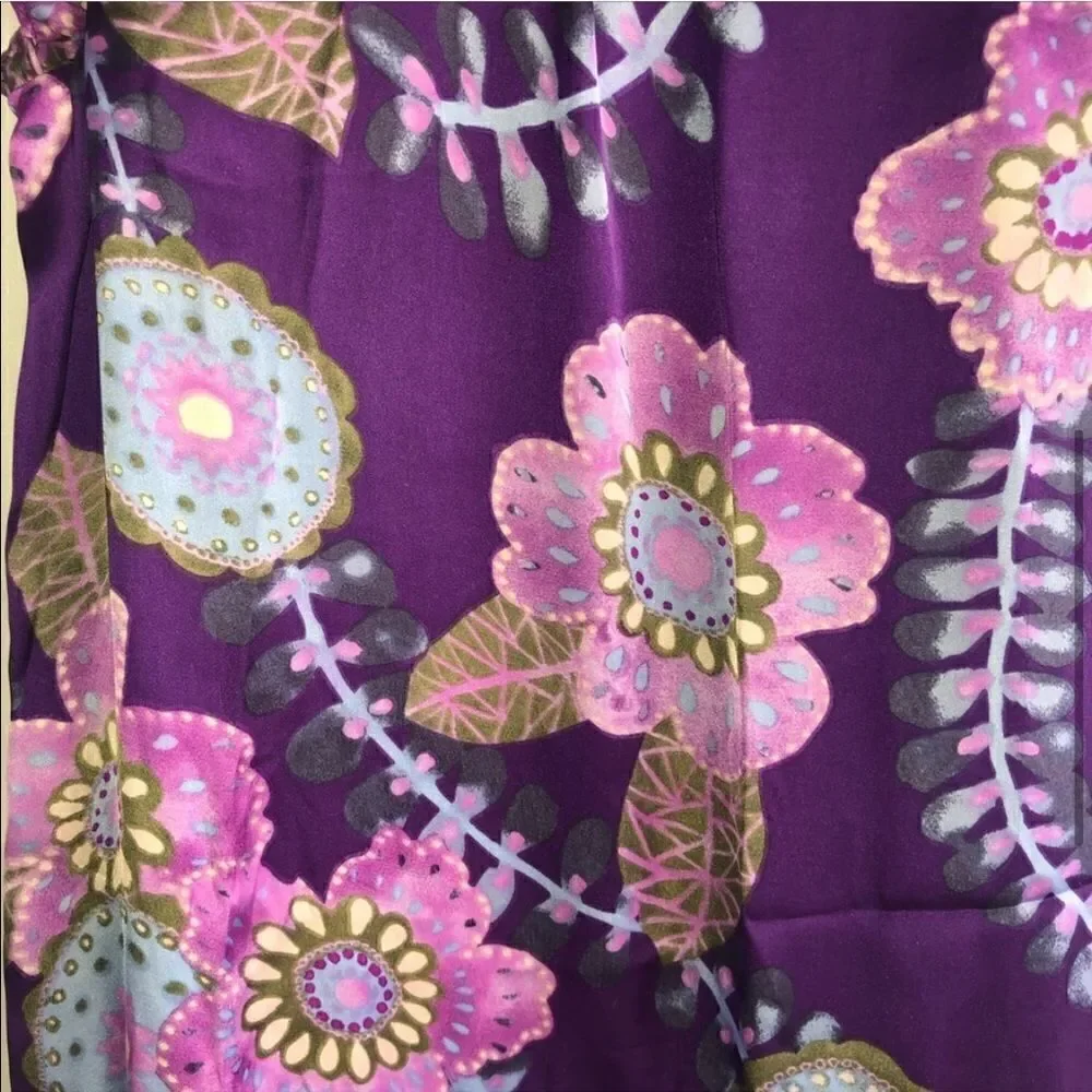 Gap Purple Floral Dress